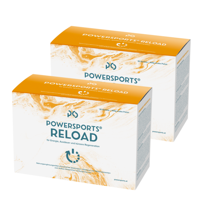 POWERSPORTS® RELOAD Orales Pulver / Sachets Doppelpackung